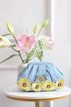 Bloom Denim Batwa Bag