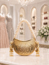 Crescent Metal Bag