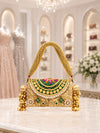 Zarrin Gota Metal Clutch
