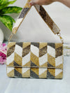 Prism Cutdana Flap Bag
