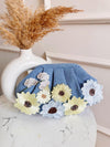 Bloom Denim Batwa Bag