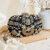 Begum Zardozi Clutch (Both Side Work)