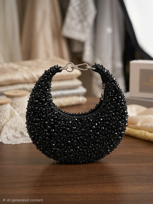 Chandni Crystal Moon Bag