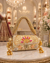 Zarrin Gota Metal Clutch
